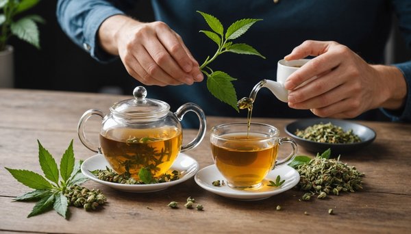 Découvrez comment préparer une infusion de fleurs de chanvre apaisante